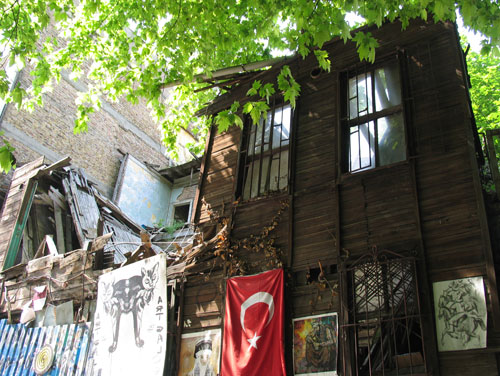 Abbruchhaus in Istanbul