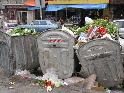 nach dem Markt in Amman (Jordanien)