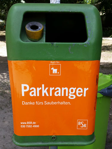 Abfalleimer 'Parkranger'