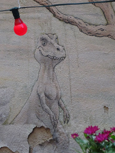 Dinosauriergraffiti