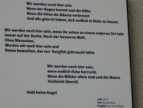 Zukunft der Mauern  Halle/Saale