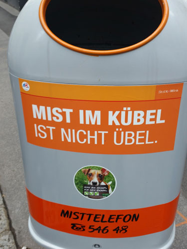 Mist im Kübel ist nicht übel